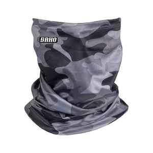 GAA fleece snood with moisture control lightweight fit and customized crest print OEM MOQ Pakistan factory - Product Image 1