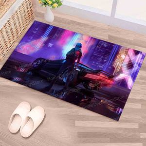 Patchwork Wool <b>Rug</b> Eco-Friendly Traditional Home Decor Thick Anti-Slip Latex Backing Carpet - Product Image 1