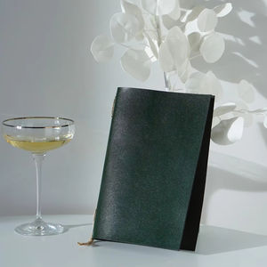 ปกเมนูแบบกำหนดเองโฟลเดอร์ร้านอาหารปก A5หนังครึ่งตัวอักษรปกหนังเจ้าของกำหนดเอง ALM-0026โรงแรม - Product Image 1