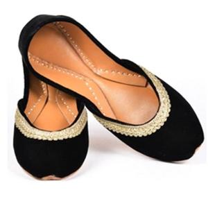 Latest Design <b>Punjabi</b> <b>Jutti</b> Wedding Wear With Stones Best Quality Fashion Women Khussas With Custom Logo Fancy Stylish Low MOQ - Product Image 3