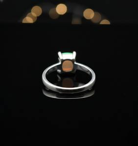 Anillo de Boda Vintage Hecho a Mano en Plata de Ley 925 para Mujer, Ópalo Etíope Natural AA, Certificado por Terceros, Regalo, Vendedor Indio - Product Image 4