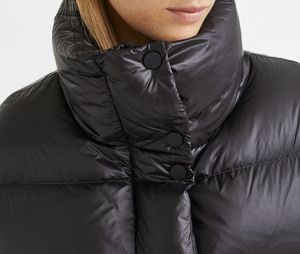 Embroidery Waterproof Breathable Eco-Friendly Cotton Filled Oversized Stylish Ultra-Warm <b>Womens</b> Cropped Puffer <b>Jacket</b> - Product Image 2