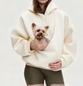 Sweatshirts à capuche pour femmes, en molleton, décontractés, streetwear, épaules tombantes, respirants, écologiques, tricotés - Product Image 3
