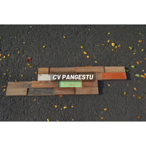 Plancher en bois de teck recyclé de style minimaliste PANGESTU, épaisseur inférieure à 15 mm, écologique, pour usage intérieur - Product Image 2