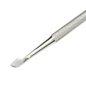 ที่ดันหนังกำพร้าแบบสองหัว ทำจากเหล็กกล้าคาร์บอนสูง ขนาด 14 ซม. ใช้ซ้ำได้ สำหรับเล็บมือ เล็บเท้า ทนทาน ใช้สำหรับทำเล็บมือและเล็บเท้า - Product Image 3