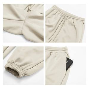 Pantalones personalizados para correr para mujer, 100% algodón, cierre de cintura elástica, ropa cómoda transpirable para estilo informal de invierno - Product Image 4