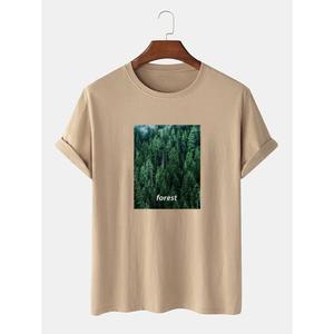 Buy Online Men's Casual T-shirt Fashionable Cotton T-shirts Half Sleeve Premium Quality Cotton <b>Tshirt</b> Customized Regular T-shirt - Product Image 4