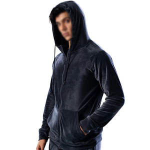 ชุดวอร์มผู้ชายทรงเข้ารูป ผ้ากำมะหยี่ไวน์ ดีไซน์โดดเด่น น้ำหนักเบา สำหรับผู้ใหญ่ รุ่นปี 2025 จากซัพพลายเออร์คุณภาพ - Product Image 2