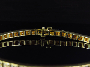 S925 <b>Silver</b> Classic Style Moissanite Round Diamond Elegant Fine Jewelry Custom Handmade <b>Bracelet</b> Gift For Women - Product Image 3