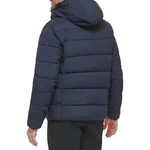 Veste coupe-vent imperméable à capuche rembourrée pour homme Manteau d'hiver matelassé thermique Sweat à capuche chaud d'extérieur de qualité supérieure - Product Image 2