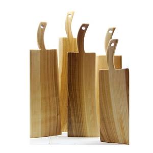 Tabla de cortar de madera de acacia y mármol con logotipo personalizado al por mayor, tabla de cortar para charcutería de queso, bloques de corte reversibles con mango - Product Image 3