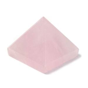 Pierre naturelle pyramidale en vrac 30-35mm, pierre précieuse Reiki Quartz rose faite à la main Muntaha Agate pierre semi-précieuse artisanat - Product Image 1