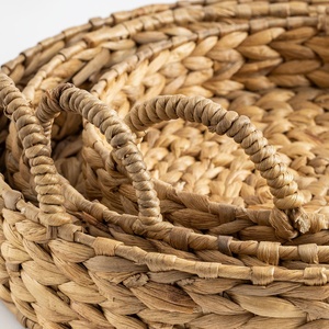 Bandeja de servicio de ratán natural de alta calidad, fabricación de Vietnam, bastón de ratán decorativo en la base para hotel y restaurante - Product Image 2