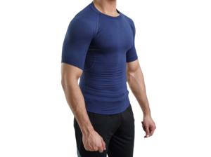 Raglan เสื้อรัดรูปแขนสั้นแบบสั่งตัดได้เสื้อแรชการ์ดแบบระเหิดสำหรับผู้ชาย - Product Image 3