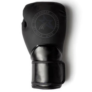 Gants d'entraînement professionnels en cuir PU uni doré personnalisés de haute qualité pour les arts martiaux et la boxe - Product Image 3