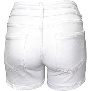 Shorts de Mezclilla Blancos para Mujer, Alta Calidad, Nuevo Estilo Moderno con Botones, Precio Bajo, Servicio OEM - Product Image 3