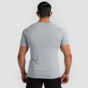 Camiseta deportiva Prime Alpha gris claro - Product Image 3
