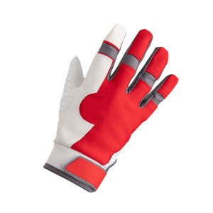 Guantes de Bateo de Béisbol/Sóftbol de Color Sólido Personalizados con Servicio OEM, Soporte Extendido para la Muñeca, Ajuste Profesional Premium, Cierre de Gancho para Mano Derecha - Product Image 4