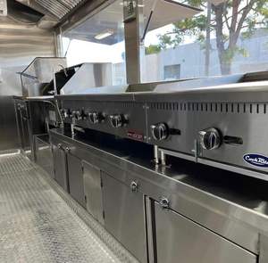 Remorque mobile personnalisable de restauration rapide pour traiteur de pizza entièrement équipée d'un nouveau camion de crème glacée et de pizza pour la restauration - Product Image 5