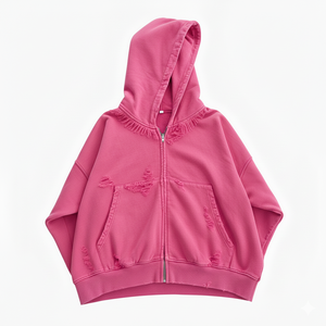 Sudadera con Capucha Extra Grande de Invierno Personalizada, 100% Algodón, Gruesa, 450 g/m², Felpa, Lavado Ácido, Bolsillo, Estilo Vintage Y2K, Ropa Urbana - Product Image 6