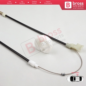 Juego de Reparación de Elevalunas Eléctrico BWR5118, Puerta Trasera Derecha para Golf MK3 1H1 1H5 1991-1998 5 Puertas, Vento Jetta 1H2 1992-1999 1H4839 - Product Image 4
