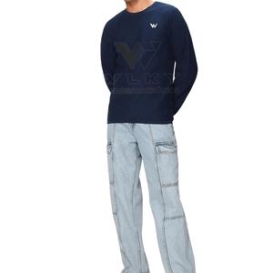 Sudadera informal térmica de alta calidad para hombre, último diseño liso, ropa larga, personalizable, grueso y duradero, suministro al por mayor - Product Image 2