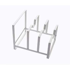 Porte-casseroles en métal fantaisie personnalisé pour casseroles, couvertures et poêles, crochet pour ustensiles, support de rangement mural suspendu, organisateur de cuisine - Product Image 3