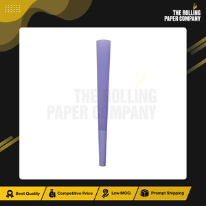 Conos Pre-Enrollados de Papel de Color Morado para Fumar, Orgánicos, Impresión Personalizada, Venta al por Mayor, Excelente Calidad, Precio Atractivo, 109/26MM - Product Image 4