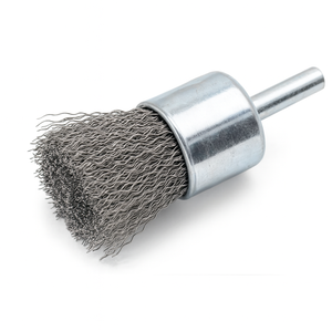 Brosse à fil métallique ondulé en acier inoxydable de qualité industrielle 3/4 pouce pour le polissage de voitures, personnalisable OEM/ODM - Product Image 2