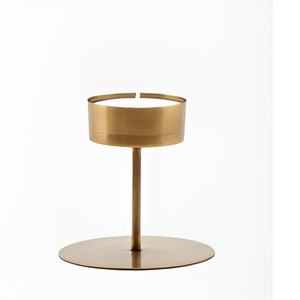 Bougeoir en métal vintage bougeoir coloré bougeoir bougeoir pour mariage anniversaire Table centre de table décor de fête 2024 - Product Image 6