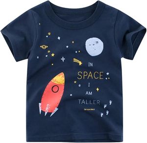 Usine directe garçon tricoté coton t-shirt personnalisé Applique Boutique vêtements été enfants garçon vêtements - Product Image 4