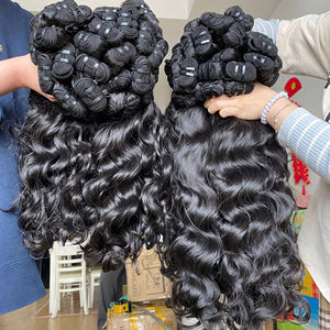 Vierge cambodgienne Remy fermeture naturelle vague Extensions naturel noir non traité brut doux main se sentant lâche cheveux humains - Product Image 1