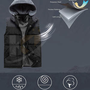 Chaleco acolchado para hombre de precio bajo de calidad superior último diseño único chalecos acolchados para hombre de mejor color - Product Image 6