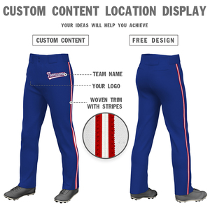 Pantalones Deportivos de Béisbol de Alta Calidad, Talla Grande, Anti-Fricción, Transpirables, Antibacterianos, Anti-UV, de Secado Rápido, con Logotipo y Nombre Personalizados - Product Image 6
