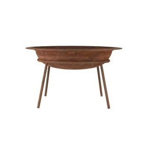 Nouveau produit extérieur Alu Circle Corten Concrete Speaker Copper Round Insert Chat Set Deck Gas Firepits Table for Wall - Product Image 3