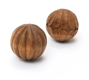 Boules décoratives en mosaïque de résine, disponibles dans toutes les tailles et couleurs, boules de décoration pour la maison, sculpture décorative en os incrusté - Product Image 4