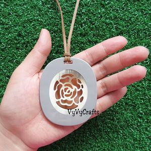 Bijoux pour enfants à la mode, 100% corne de buffle naturelle, faits à la main, écologiques, VP455 - Product Image 1