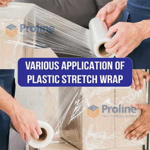 Proline <b>Stretch</b> Film 50cm Wide 17-35mic Soft PE Transparent Packaging Film for Pallet Equipment <b>Machine</b> Wrapping - Product Image 6