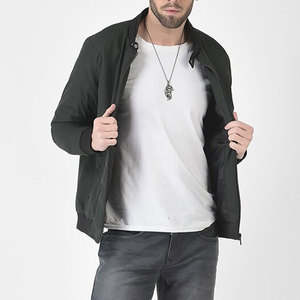 Chaqueta de bombardero para hombre de calidad superior, peso ligero, elegante, transpirable, con cremallera frontal, logotipo, ropa informal de invierno más vendida - Product Image 6
