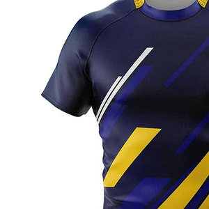Camiseta de Rugby para Hombre, Ligera, Transpirable, Ajuste Cómodo, Costuras Resistentes, Ideal para Entrenamiento y Partidos - Product Image 3