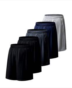 Los pantalones cortos de patrón sólido para hombre más vendidos Precio al por mayor MOQ bajo costo - Product Image 4