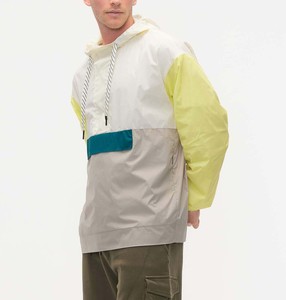 2025 ventas al por mayor chaqueta cortavientos impermeable para hombre chaqueta cortavientos de invierno para correr chaqueta Anorak ligera Color Patchwork - Product Image 5