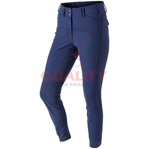 ถุงน่องสำหรับขี่ม้าผู้หญิงผ้าผ้ายืดยืดหยุ่นได้เพื่อการฝึกและความสบายในการขี่ม้า - Product Image 1