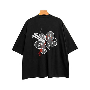 Última tendencia, cuello en V, malla de poliéster, ajuste cuadrado, diseño personalizado, diseño de patrón, estilo de baloncesto, camiseta boxy fit - Product Image 2