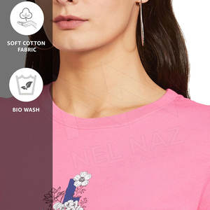 Camisetas de chica de precio razonable, camisetas transpirables de la mejor calidad para chica, camisetas transpirables ajustadas para chica - Product Image 4