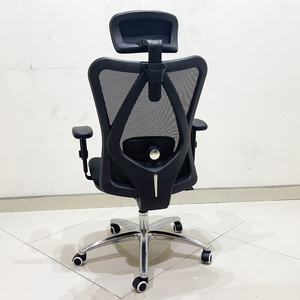 CTH-18S Ergonomic <b>Mesh</b> Chair with Adjustable Height Foam Fabric Material Modern Design for Home Office Aluminium <b>Plastic</b> Iron - Product Image 6