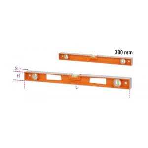 BETA-4 Ground Base Die-Cast Aluminium Handles Spirit <b>Levels</b> 3 Unbreakable Vials Accurate to 1 Mm/m Multi-Pack - Product Image 1