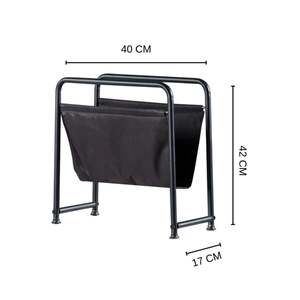 Revistero Moderno Premium de Madera Luciano de 40x42cm de Turquía para Exhibir tus Revistas Favoritas - Product Image 2