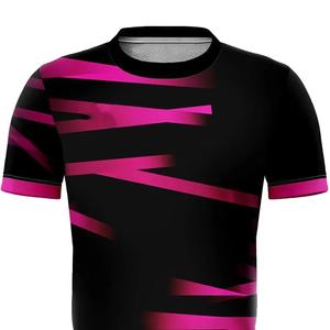 Nueva Llegada, el Mejor Diseño Elegante, Camiseta de Fútbol con Logotipo, Servicio OEM para Hombre, Camiseta de Fútbol Personalizada con Impresión Digital Negra, Transpirable y Duradera - Product Image 5