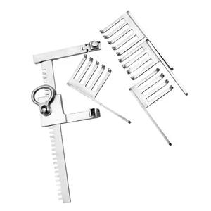 Instrumentos quirúrgicos ortopédicos, esparcidor de costillas de acero inoxidable, brazos con bisagras, juego de cuatro cuchillas desmontables, equipo quirúrgico básico - Product Image 6